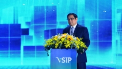 Thủ tướng Chính phủ dự lễ khởi công dự án khu công nghiệp Việt Nam - Singapore III tại Bình Dương