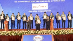 Becamex IDC liên tiếp 2 năm đạt danh hiệu công ty bất động sản công nghiệp uy tín