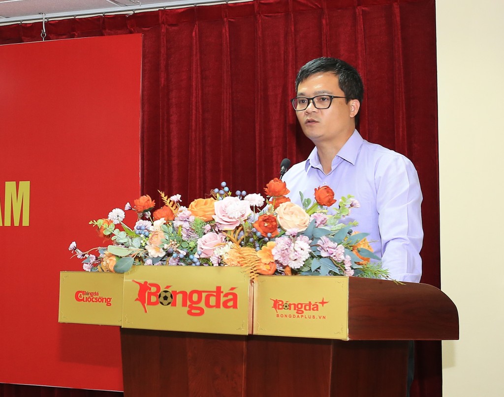 Đồng chí Nguyễn Tùng Điển phát biểu tại lễ bổ nhiệm