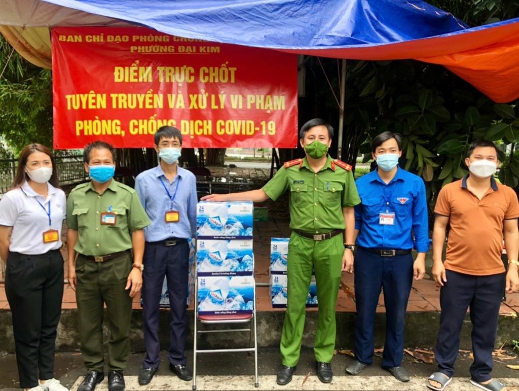 Đoàn Thanh niên HABECO chung tay “tiếp sức” tuyến đầu chống dịch