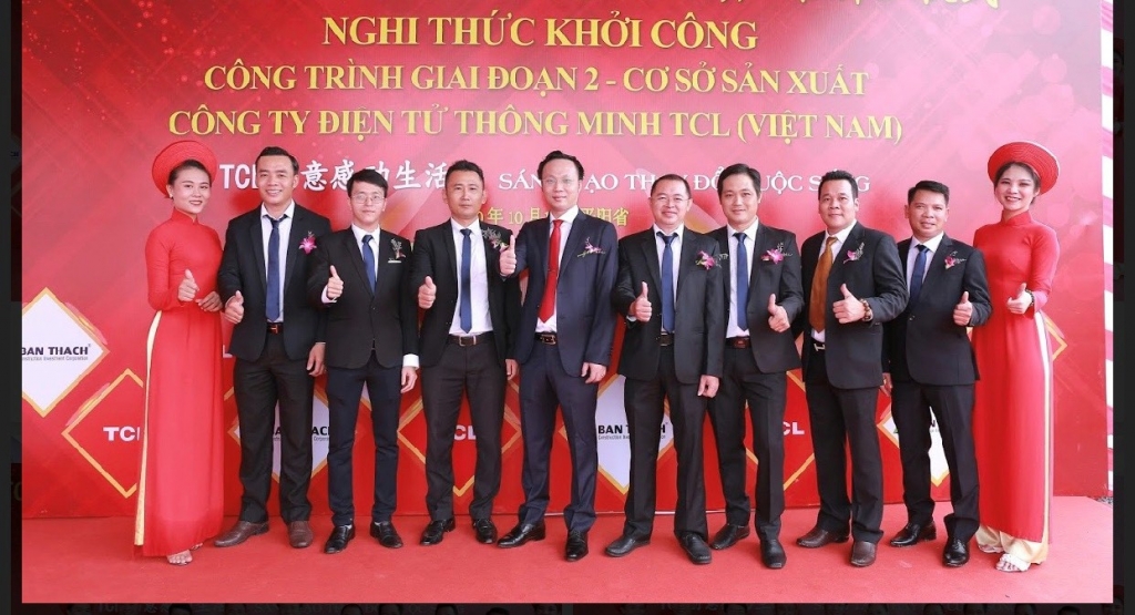 Công ty Cổ phần Đầu tư Xây dựng Bàn Thạch trúng thầu dự án của TCL Việt nam