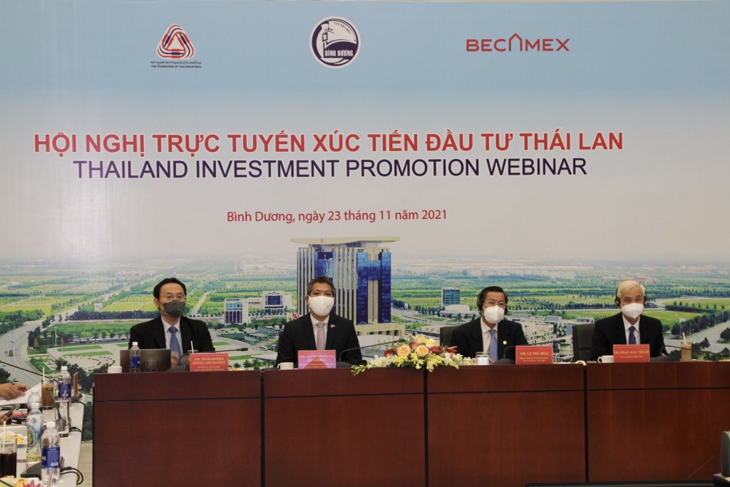 Hội nghị xúc tiến đầu tư Thái Lan được tổ chức chiều 23/11 tại Bình Dương