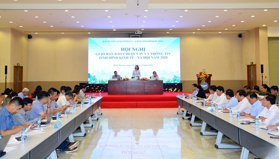 Quang cảnh Hội nghị giao ban báo chí quý IV năm 2020