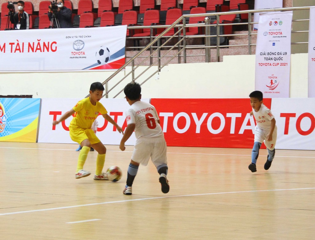 Đội Sông Lam Nghệ An vô địch Giải Bóng đá U9 toàn quốc Toyota Cup 2021