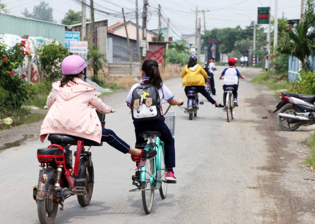 Đảm bảo an toàn giao thông cho thanh, thiếu niên