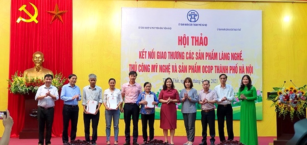 Hà Nội chủ trương phát triển sản phẩm OCOP một cách bền vững