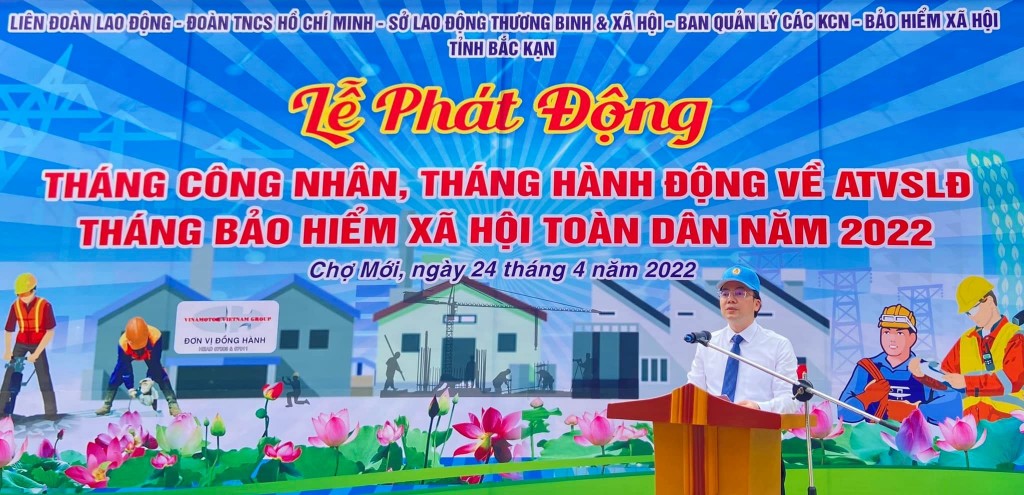 Nhiều chương trình ý nghĩa trong Lễ phát động Tháng Công nhân tỉnh Bắc Kạn