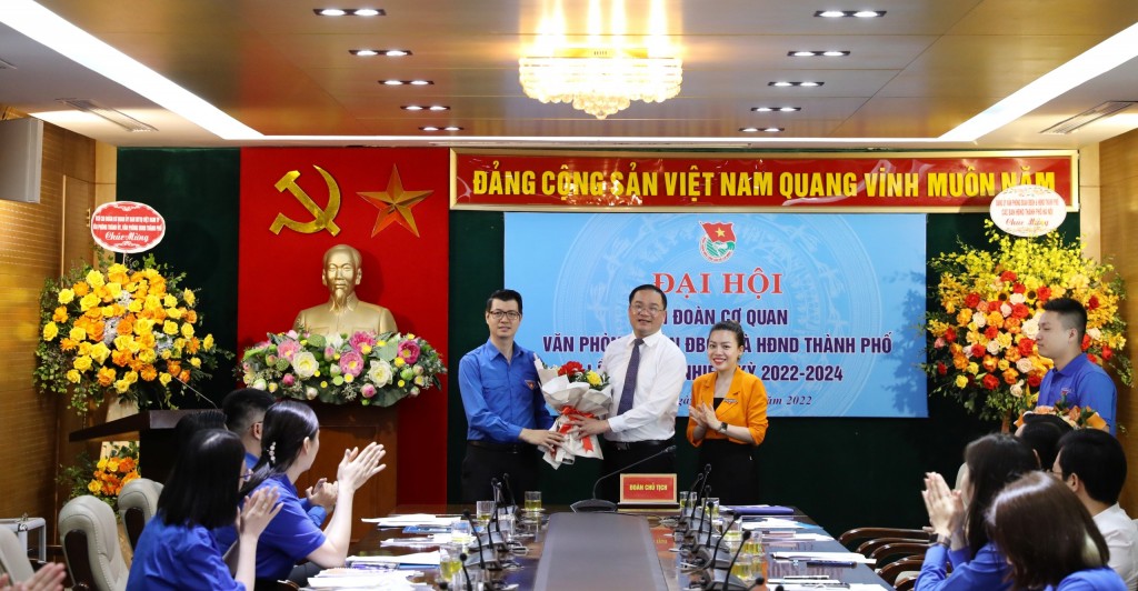 Đại hội Chi đoàn cơ quan Văn phòng Đoàn ĐBQH và HĐND thành phố Hà Nội