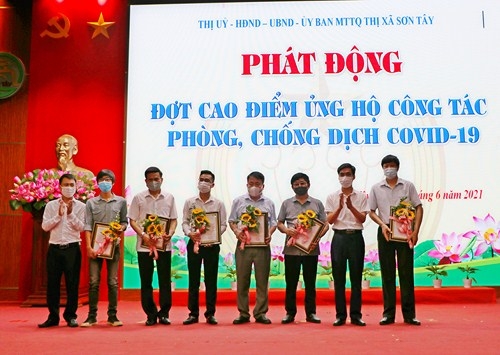 Tiếp nhận hơn 1,6 tỷ đồng trong ngày đầu phát động ủng hộ công tác phòng, chống dịch Covid-19