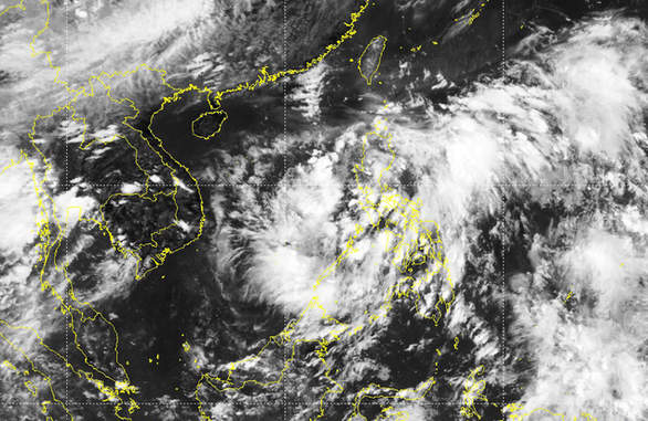 Xuất hiện vùng áp thấp trên biển Đông, có khả năng thành bão