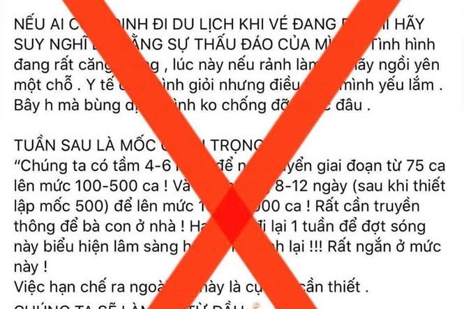 Tăng cường xử lý tin giả, sai sự thật về Covid-19 trên mạng xã hội