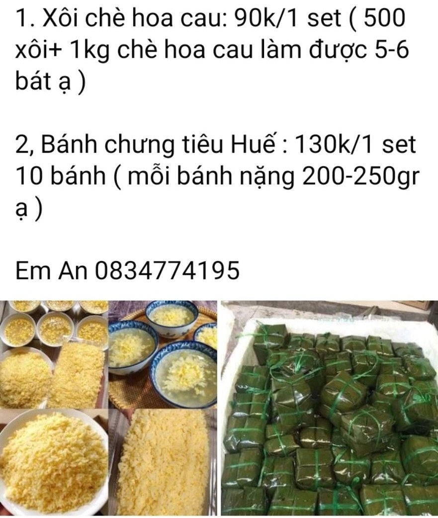 Chợ online nhộn nhịp mùa lễ Vu lan