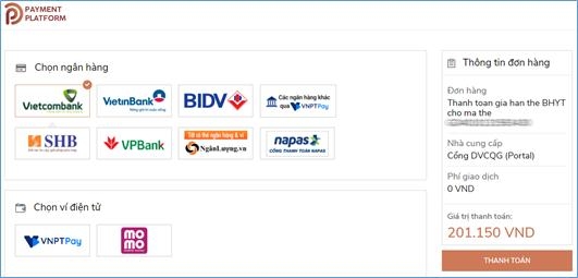 Hướng dẫn đóng BHXH tự nguyện, gia hạn thẻ BHYT theo hộ gia đình online
