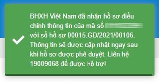 Hướng dẫn thay đổi thông tin giao dịch điện tử cá nhân với cơ quan BHXH