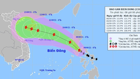 Hai cơn bão mạnh đang tiến gần Biển Đông, hướng di chuyển phức tạp