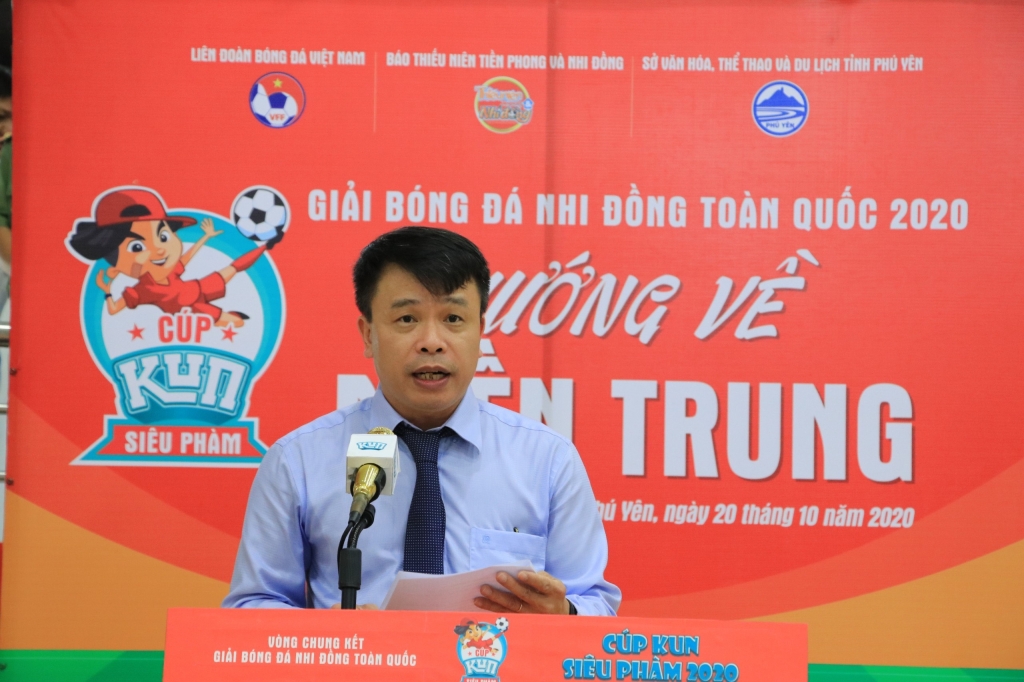 Khai mạc Vòng Chung kết Giải Bóng đá Nhi đồng toàn quốc Cup Kun Siêu phàm năm 2020