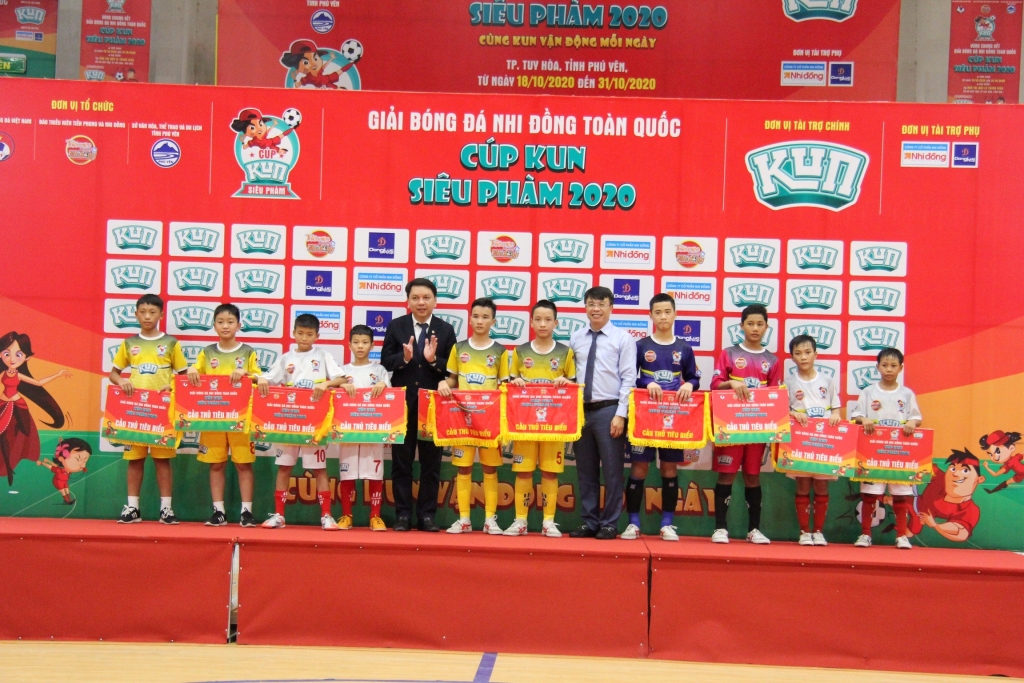 Đánh bại U11 Phú Yên 3-0, Sông Lam Nghệ An lên ngôi vô địch Nhi đồng toàn quốc