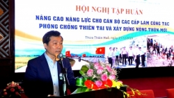 Nâng cao năng lực cho cán bộ làm công tác phòng chống thiên tai và xây dựng Nông thôn mới