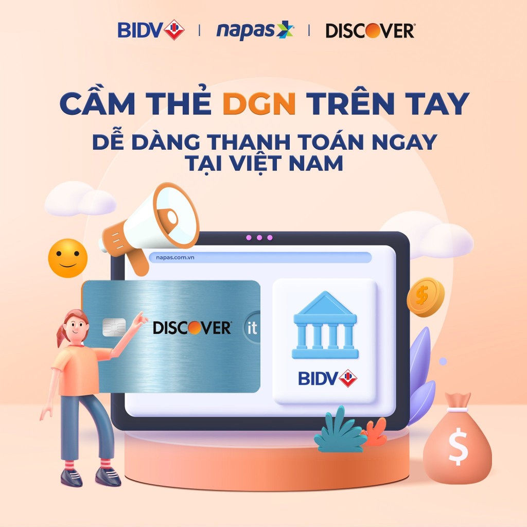 Ngân hàng thành viên đầu tiên của NAPAS chấp nhận giao dịch thẻ DFS tại Việt Nam