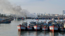 Đà Nẵng: 3 tàu cá bị cháy liên hoàn, thiệt hại khoảng 14 tỷ đồng