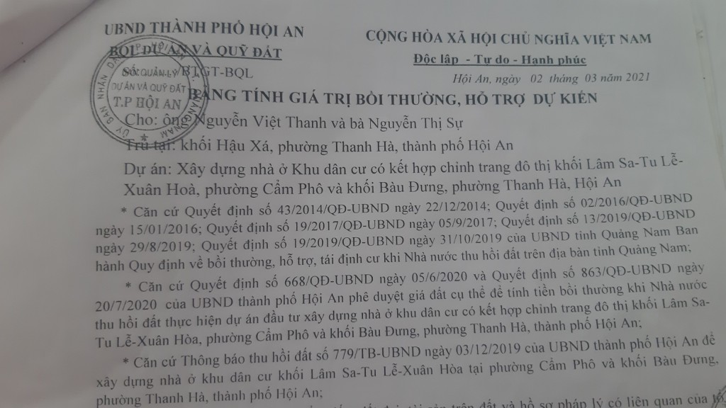 Quảng Nam: Dự án chậm giải tỏa, nhà dân lâm cảnh khốn đốn như bị "bỏ quên"