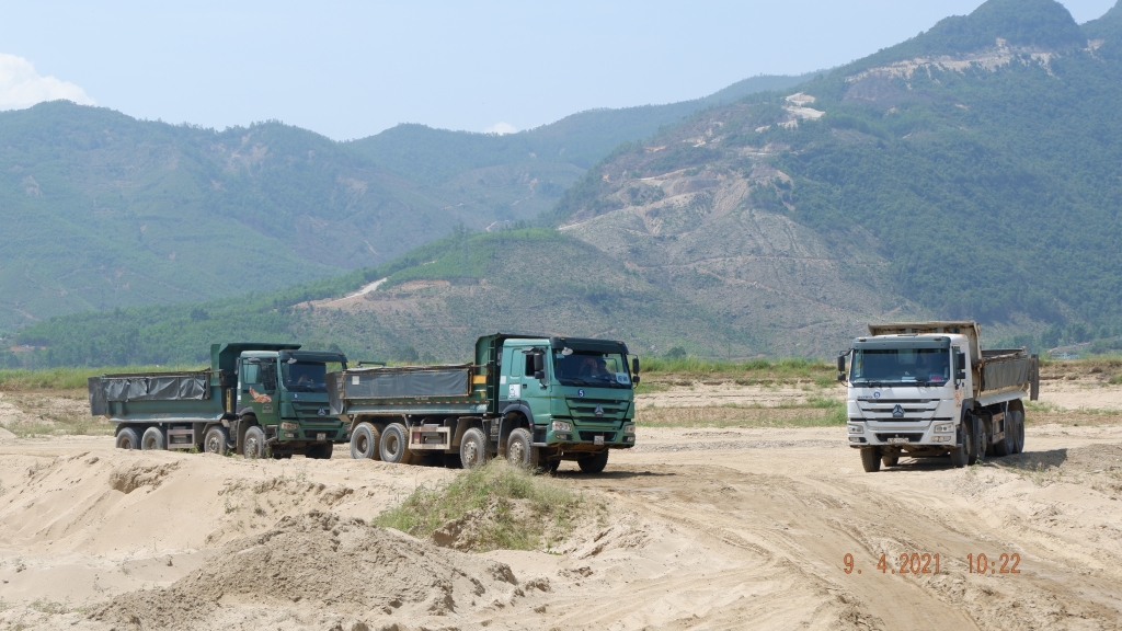 Quảng Nam: Làm rõ sai phạm tại mỏ cát trên sông Vu Gia của Công ty Trường Lợi