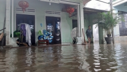 Quảng Nam: Hàng loạt nhà dân khu vực dự án Cầu Hưng - Lai Nghi bị ngập nặng