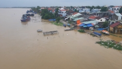 Quảng Nam: Lũ tại hạ lưu sông Thu Bồn đang lên