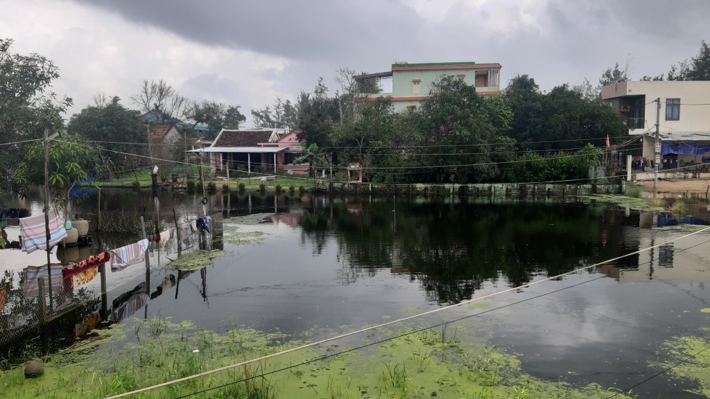 Quảng Nam: Bị ngập úng triền miên, 40 hộ dân phường Điện Dương chỉ biết than trời Quảng Nam: Bị ngập úng triền miên, 40 hộ dân phường Điện Dương chỉ biết than trời
