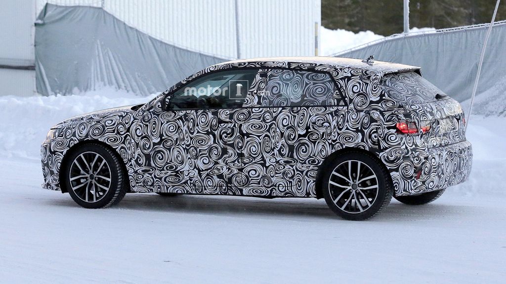 Lần đầu bắt gặp Audi A1 2019 thử nghiệm