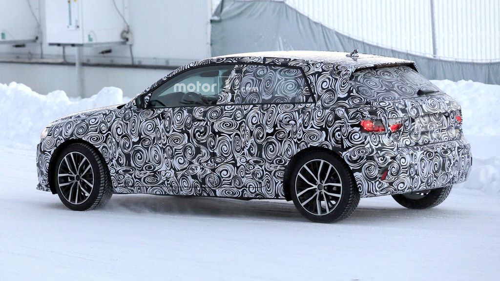 Lần đầu bắt gặp Audi A1 2019 thử nghiệm