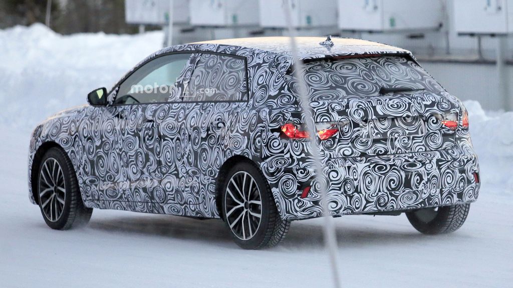 Lần đầu bắt gặp Audi A1 2019 thử nghiệm