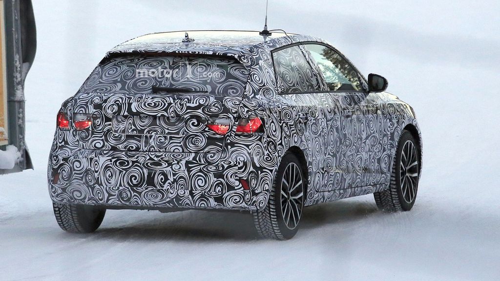 Lần đầu bắt gặp Audi A1 2019 thử nghiệm