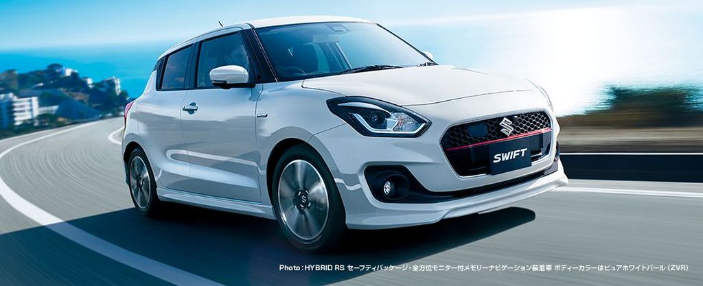 Suzuki Swift thế hệ mới có thêm hai gói phụ kiện tại Nhật Bản