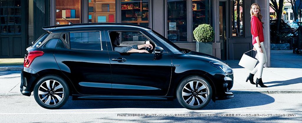 Suzuki Swift thế hệ mới có thêm hai gói phụ kiện tại Nhật Bản