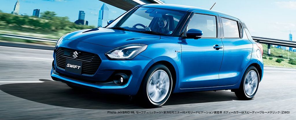 Suzuki Swift thế hệ mới có thêm hai gói phụ kiện tại Nhật Bản