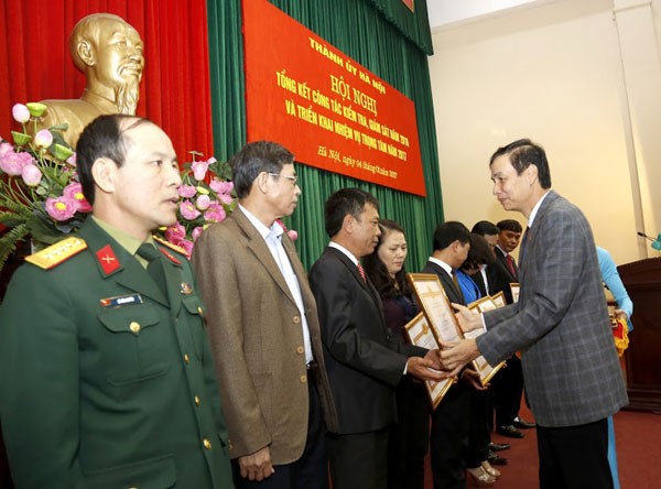 Bí thư Thành ủy Hà Nội Hoàng Trung Hải: Kiểm tra không được chịu bất kỳ sức ép nào