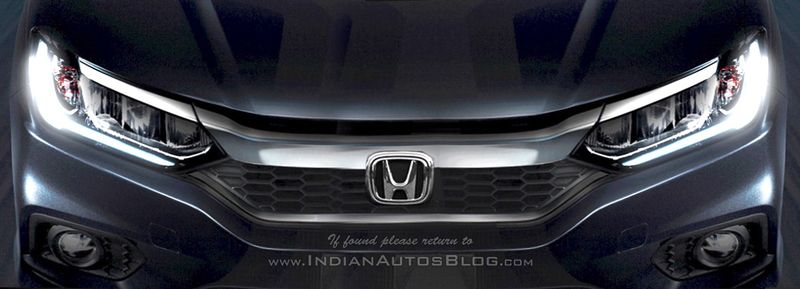 Honda City 2017 sẽ ra mắt thị trường Ấn Độ trong tháng này