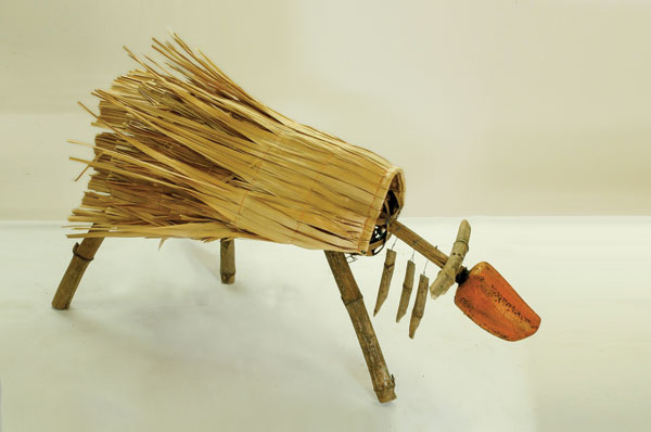Đón năm Gà, triển lãm Trâu