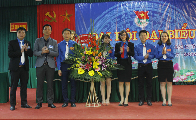 15 đồng chí được bầu vào BCH Đoàn xã Tam Hưng lần thứ XXIV, nhiệm kỳ 2017 - 2022