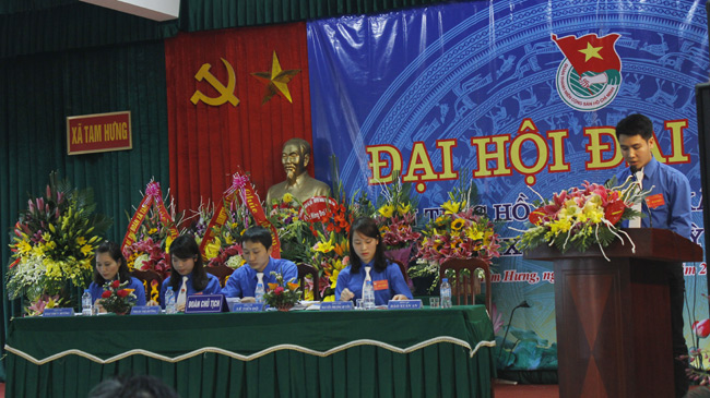 15 đồng chí được bầu vào BCH Đoàn xã Tam Hưng lần thứ XXIV, nhiệm kỳ 2017 - 2022