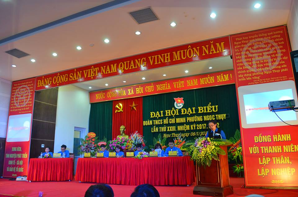 Đồng chí Nguyễn Văn Nghĩa trúng cử chức danh Bí thư Đoàn phường Ngọc Thụy khóa XXIII