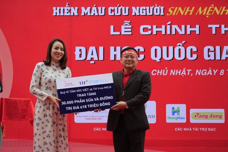 Quỹ Vì tầm vóc Việt đồng hành cùng chương trình hiến máu nhân đạo: Thể hiện sâu sắc tinh thần nhân ái