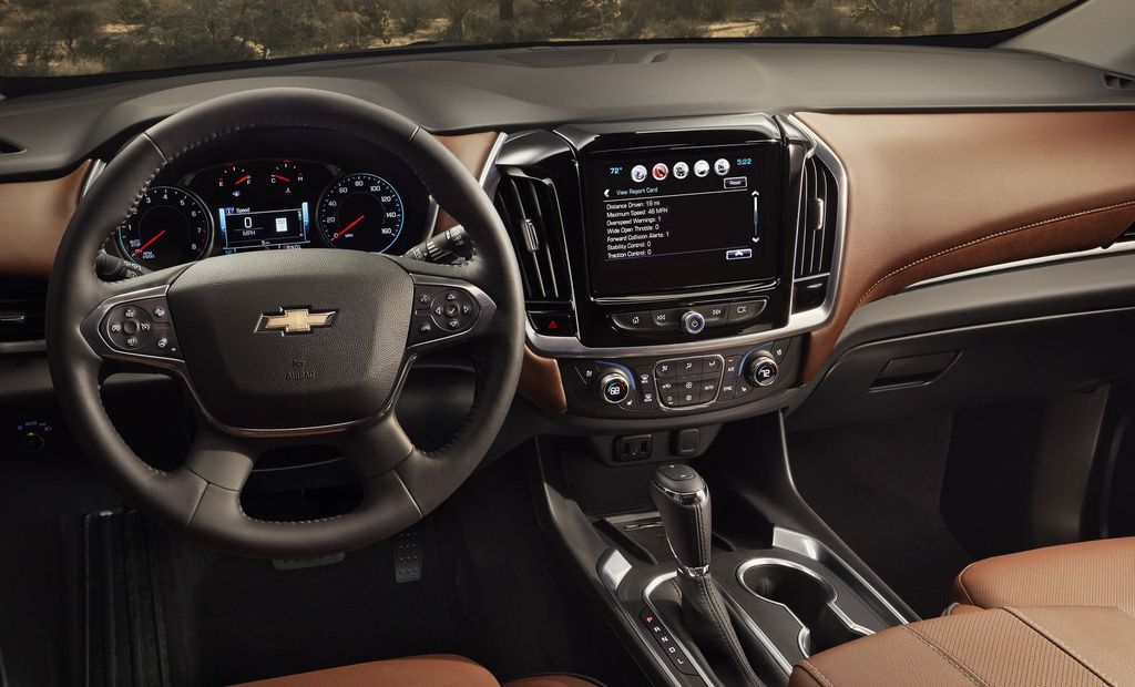 Chevrolet Traverse 2018 cải tiến toàn bộ với công nghệ mới