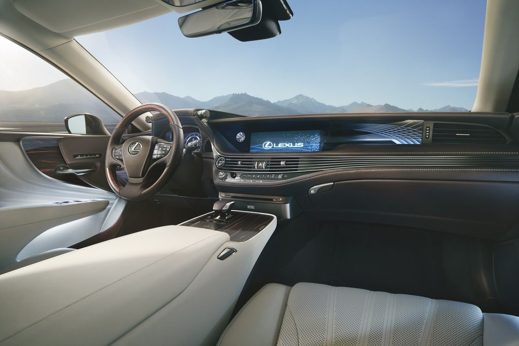 Chi tiết Lexus LS 2018 thế hệ thứ năm hoàn toàn mới vừa ra mắt tại Detroit