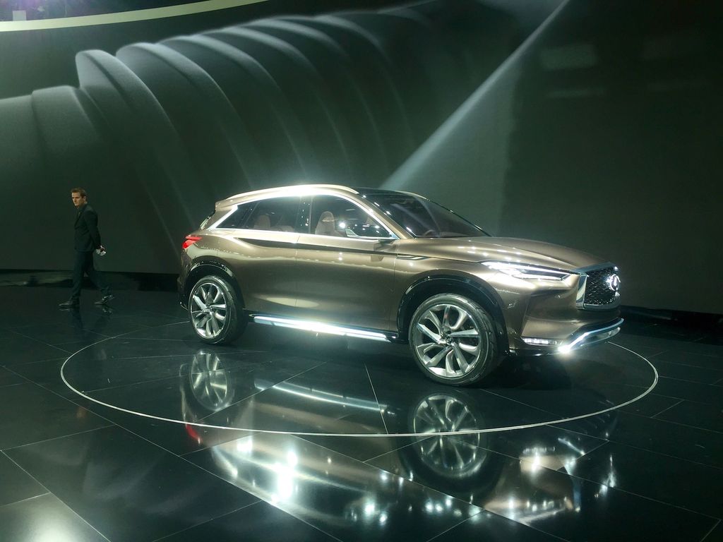 Detroit Auto Show 2017: Infiniti QX50 Concept như đang nhá hàng cho phiên bản sản xuất
