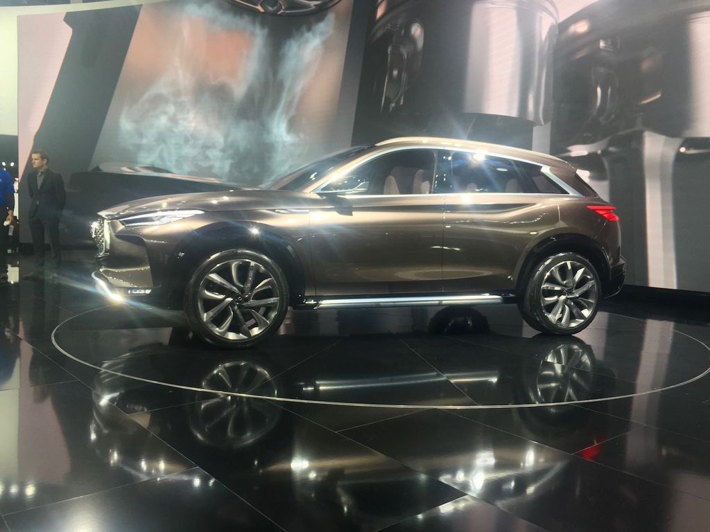 Detroit Auto Show 2017: Infiniti QX50 Concept như đang nhá hàng cho phiên bản sản xuất