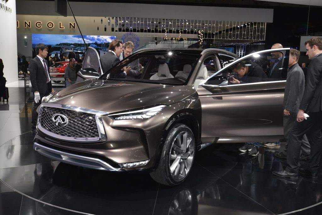 Detroit Auto Show 2017: Infiniti QX50 Concept như đang nhá hàng cho phiên bản sản xuất