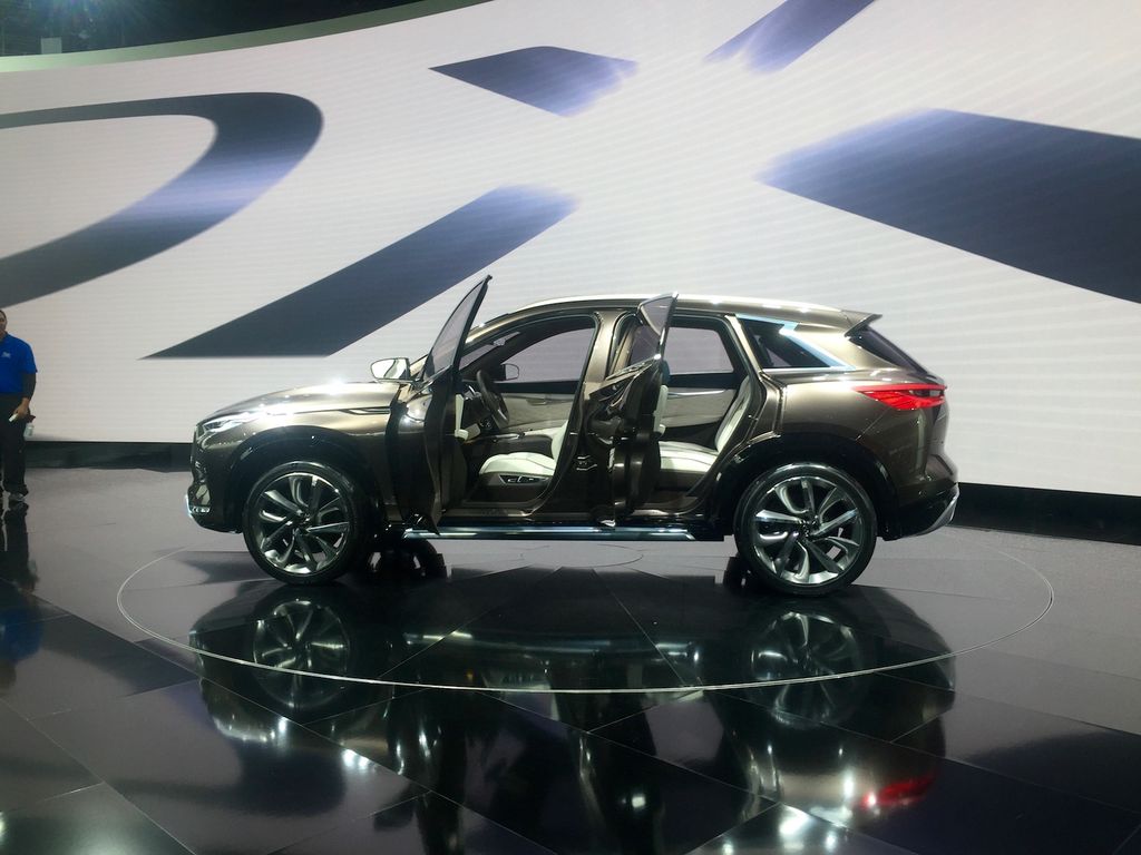 Detroit Auto Show 2017: Infiniti QX50 Concept như đang nhá hàng cho phiên bản sản xuất