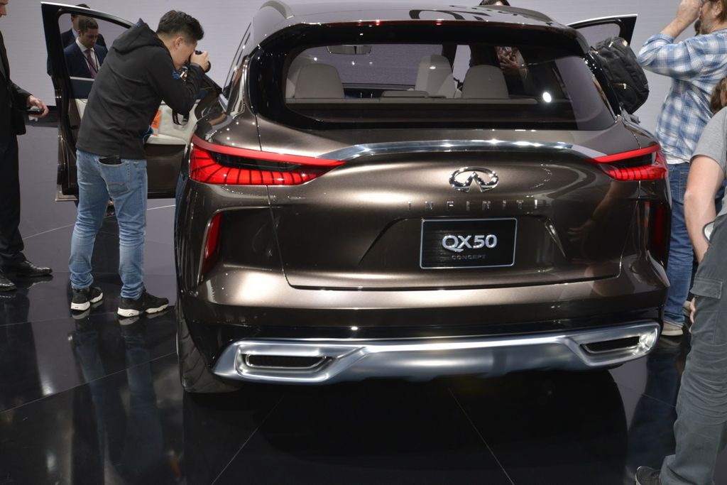 Detroit Auto Show 2017: Infiniti QX50 Concept như đang nhá hàng cho phiên bản sản xuất